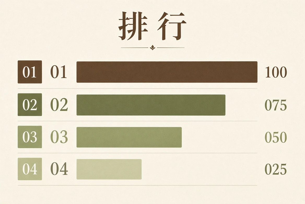 编辑榜单的栏目插画的影视导览画面